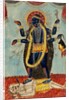 Kali dancing on Shiva by Unknown