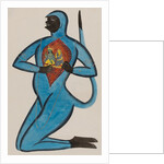 Hanuman revealing Rama and Sita enshrined in his heart by Unknown