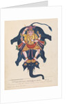 Shiva as the slayer of the elephant demon, Gajasura by Anonymous