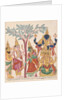 The marriage of Shiva and Parvati with attendant deities by Anonymous