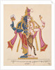 Hari-hara, the union of Vishnu and Shiva, from a series of Hindu deities created in South India by Anonymous
