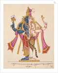 Hari-hara, the union of Vishnu and Shiva, from a series of Hindu deities created in South India by Anonymous