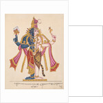 Hari-hara, the union of Vishnu and Shiva, from a series of Hindu deities created in South India by Anonymous