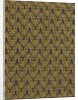 Shawl in yellow, green and purple by Unknown