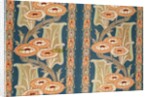 Furnishing fabric with flowers by F. Steiner & Co.