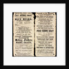 Playbill from the Theatre Royal Covent Garden by Anonymous