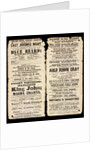 Playbill from the Theatre Royal Covent Garden by Anonymous