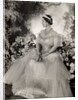 Queen Elizabeth holding a fan by Cecil Beaton