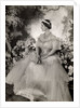 Queen Elizabeth holding a fan by Cecil Beaton