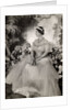 Queen Elizabeth holding a fan by Cecil Beaton