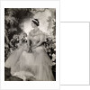 Queen Elizabeth holding a fan by Cecil Beaton