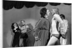 Patricia Quinn, Nell Campbell, Tim Curry and Rayner Bourton in Richard O'Brien's The Rocky Horror Show, at the Royal Court Theatre by Douglas H. Jeffery