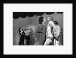 Patricia Quinn, Nell Campbell, Tim Curry and Rayner Bourton in Richard O'Brien's The Rocky Horror Show, at the Royal Court Theatre by Douglas H. Jeffery