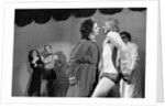 Patricia Quinn, Nell Campbell, Tim Curry and Rayner Bourton in Richard O'Brien's The Rocky Horror Show, at the Royal Court Theatre by Douglas H. Jeffery