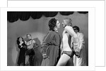 Patricia Quinn, Nell Campbell, Tim Curry and Rayner Bourton in Richard O'Brien's The Rocky Horror Show, at the Royal Court Theatre by Douglas H. Jeffery
