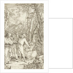 Diogenes casting away his bowl by Salvator Rosa