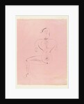Figur von der Seite by Oskar Schlemmer