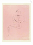 Figur von der Seite by Oskar Schlemmer