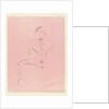 Figur von der Seite by Oskar Schlemmer