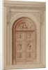 Design for a door for the School of Art by Godfrey Sykes
