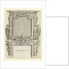 Design for chimney piece by Pierre Collot