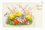 Easter greeting card by Unknown