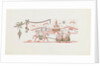 Christmas greeting card with horse and sleigh by Unknown