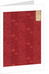 Stripe Twill furnishing fabric by John Henry Dearle