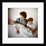 Queen Elizabeth II with Prince Andrew and Prince Edward by Cecil Beaton