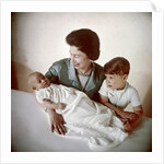 Queen Elizabeth II with Prince Andrew and Prince Edward by Cecil Beaton