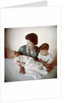 Queen Elizabeth II with Prince Andrew and Prince Edward by Cecil Beaton