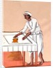 A dhobi ironing by Unknown