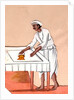 A dhobi ironing by Unknown