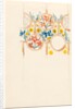 Page from a sketchbook containing designs for textiles, wall-papers and various decorative motifs by Edward Willaim Godwin
