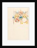 Page from a sketchbook containing designs for textiles, wall-papers and various decorative motifs by Edward Willaim Godwin