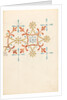 Page from a sketchbook containing designs for textiles, wall-papers and various decorative motifs by Edward Willaim Godwin