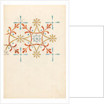 Page from a sketchbook containing designs for textiles, wall-papers and various decorative motifs by Edward Willaim Godwin