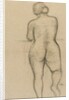 Life drawing of female nude by Aristide Maillol