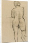 Life drawing of female nude by Aristide Maillol