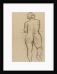 Life drawing of female nude by Aristide Maillol