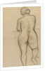 Life drawing of female nude by Aristide Maillol