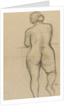 Life drawing of female nude by Aristide Maillol