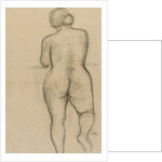 Life drawing of female nude by Aristide Maillol