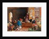 Interior of a school in Cairo by John Frederick Lewis