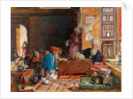 Interior of a school in Cairo by John Frederick Lewis
