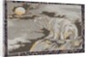 Textile depicting a polar-bear by Stevenson & Co Beith
