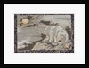 Textile depicting a polar-bear by Stevenson & Co Beith