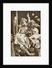Anna Pavlova with Betty Bolton on a carousel at Riverside Revel by Anonymous