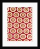 Textile with design of roundels by Unknown
