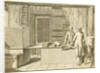 Illustration of a draperÕs shop by Daniel Chodowiecki